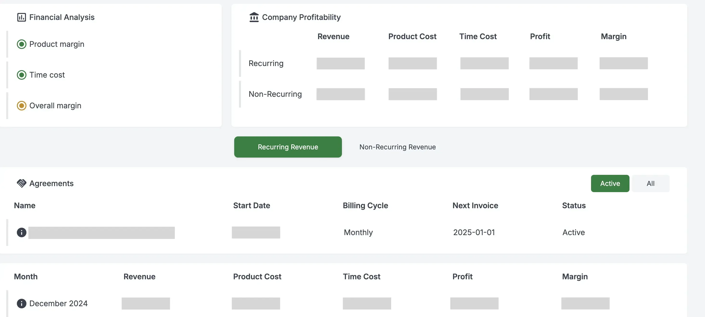 Company Financial Overview